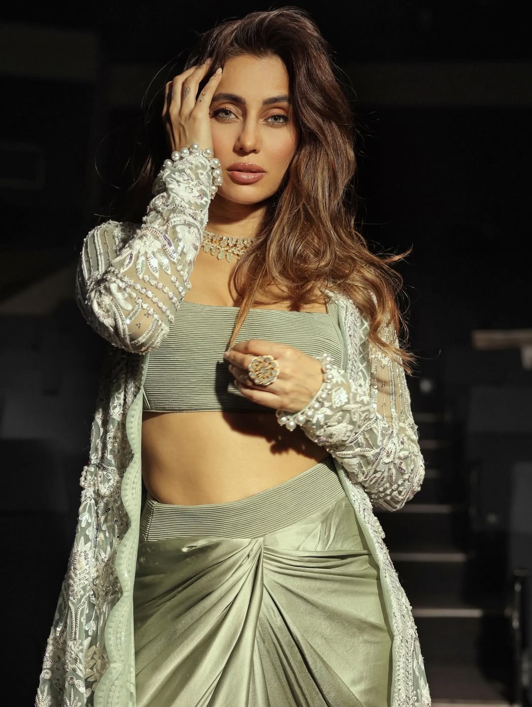 Anusha Dandekar combines style and sass on the runway effortlessly
