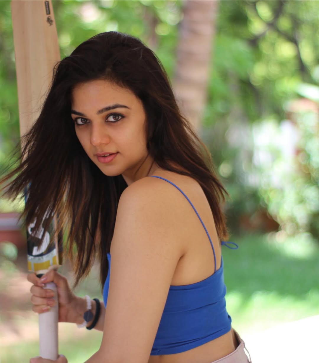 Bhavya Trikha stuns in beach chic with playful charm