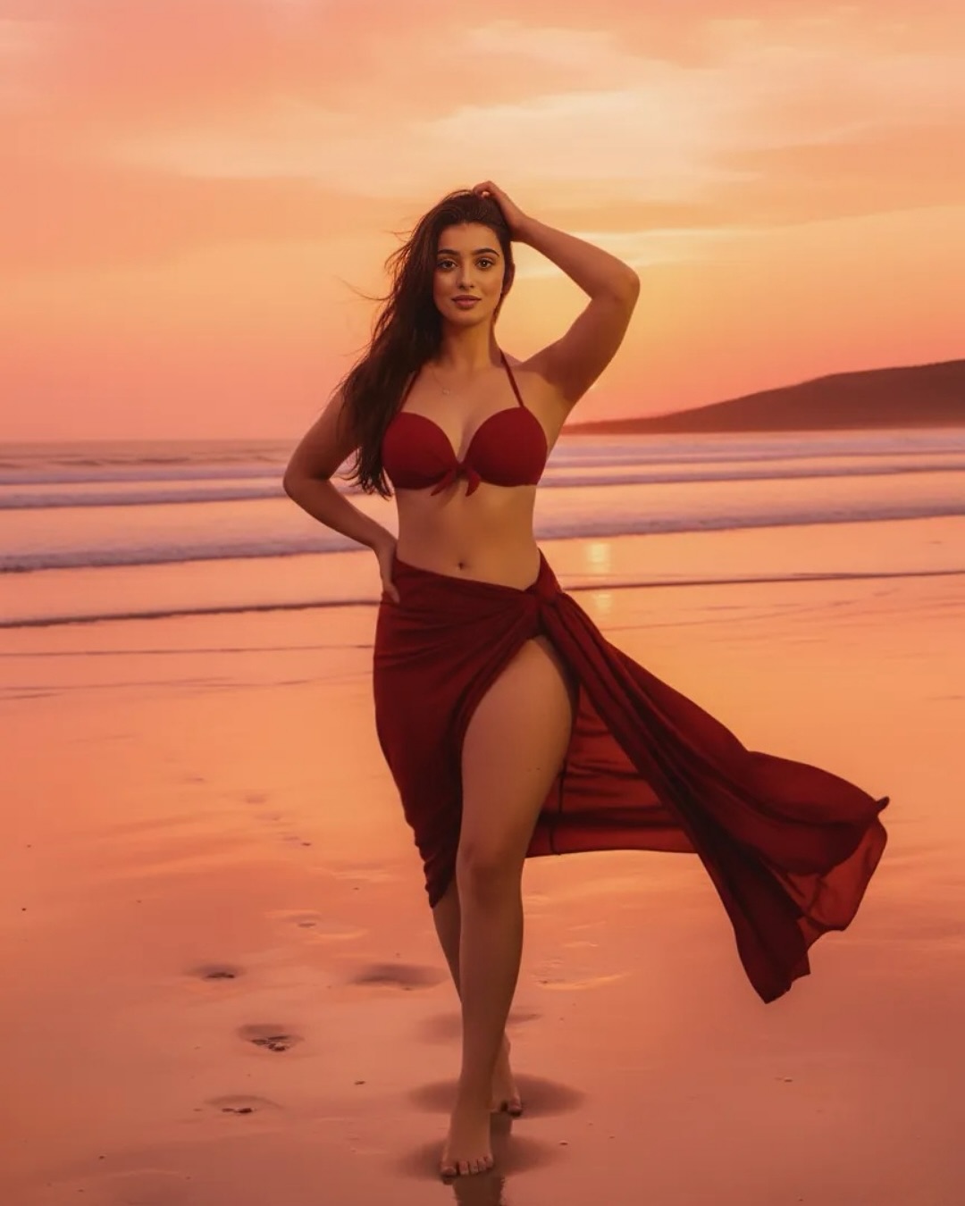 A Bold Choice: The Striking Red Ensemble