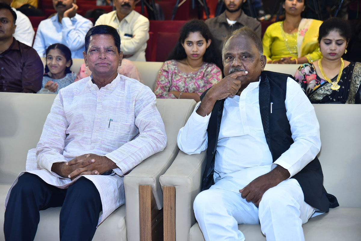 Vice Chairman Gillella Chinna Reddy sitting at event