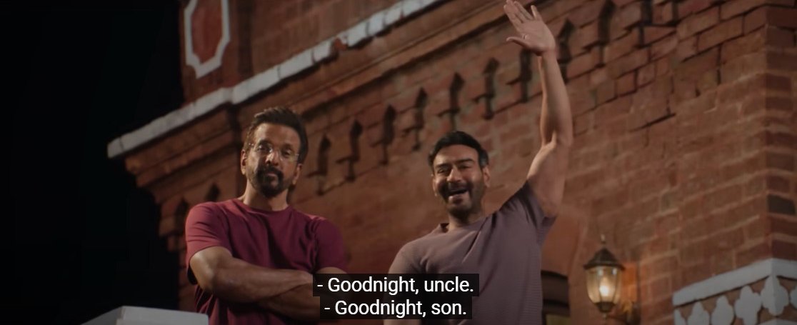 Uncle-Beta playful moment between Lover and Ashiq