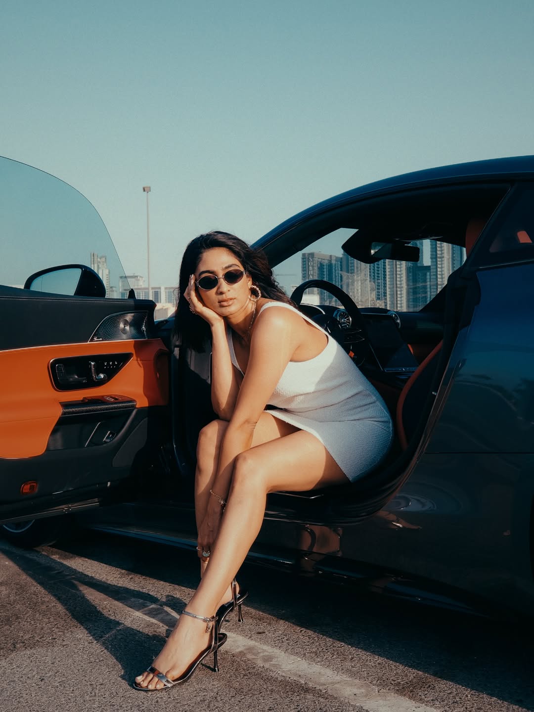 Deepti Sati exudes effortless style with bold sunglasses