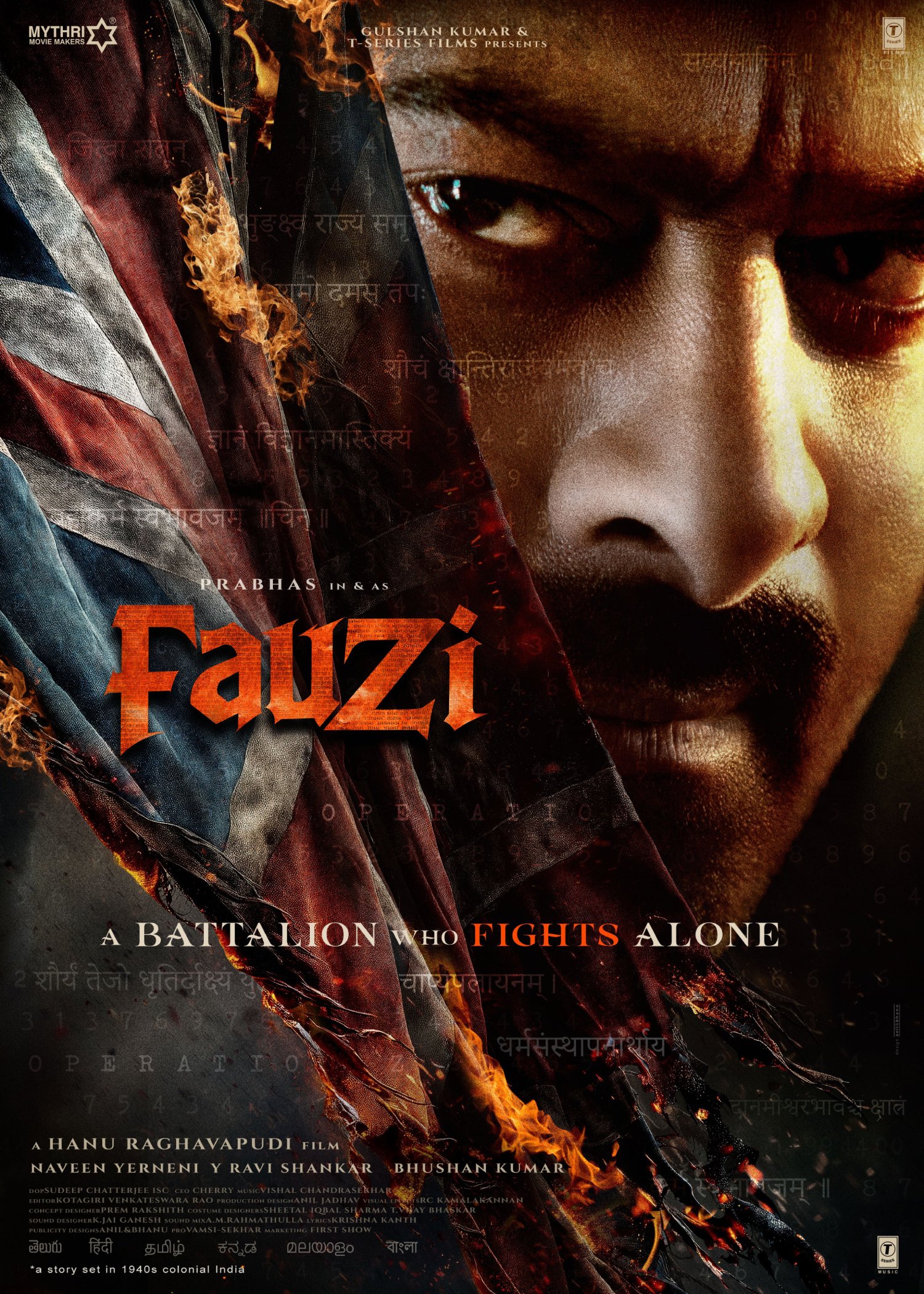 Prabhas unveils Fauzi official poster on his birthday