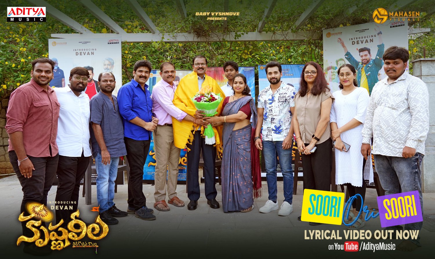 V. V. Lakshmi Narayana launches Soori Ori Soori song from Krishna Leela