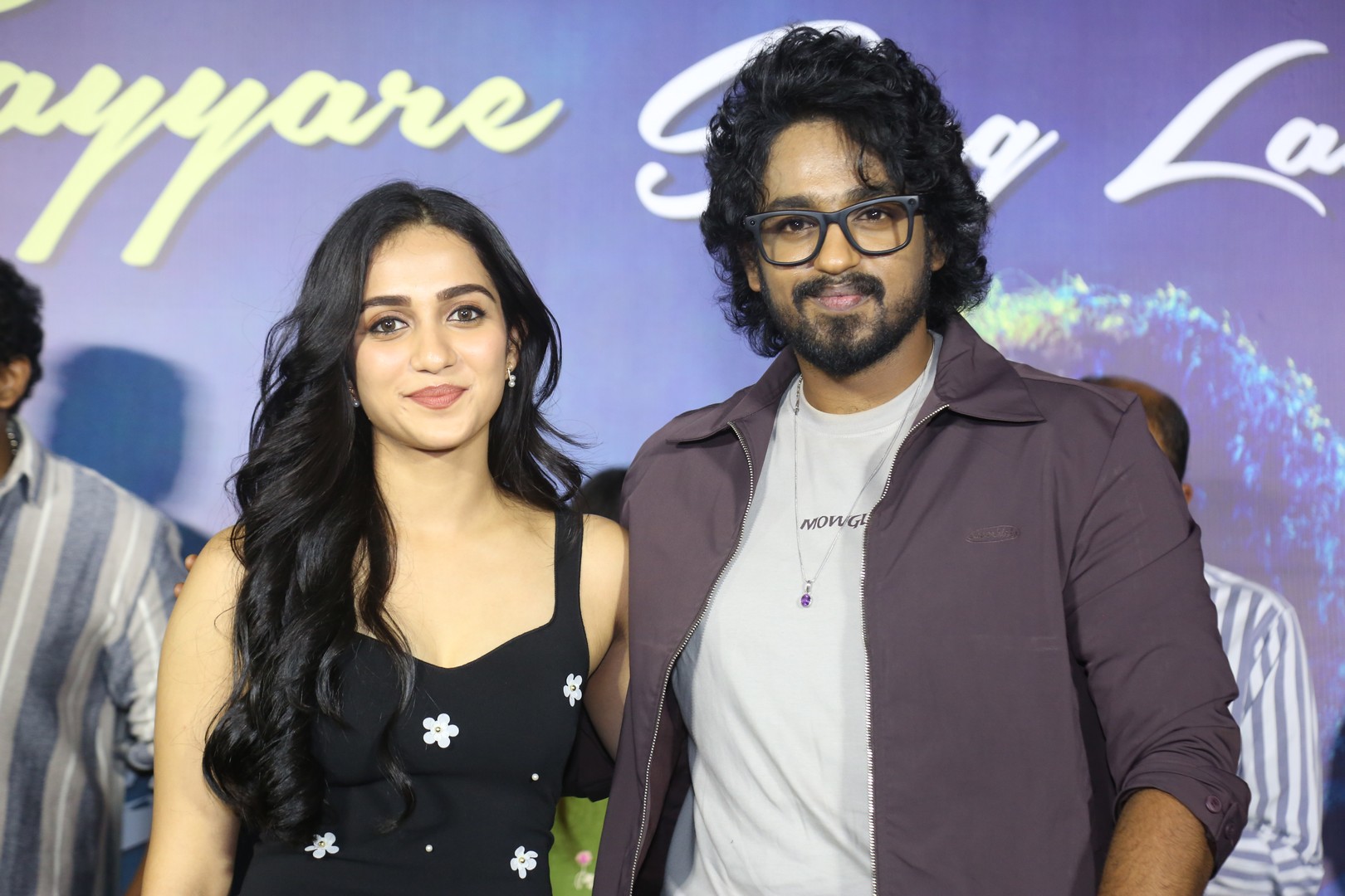 Sakshi Mhadolkar and Roshan Kanakala posing together