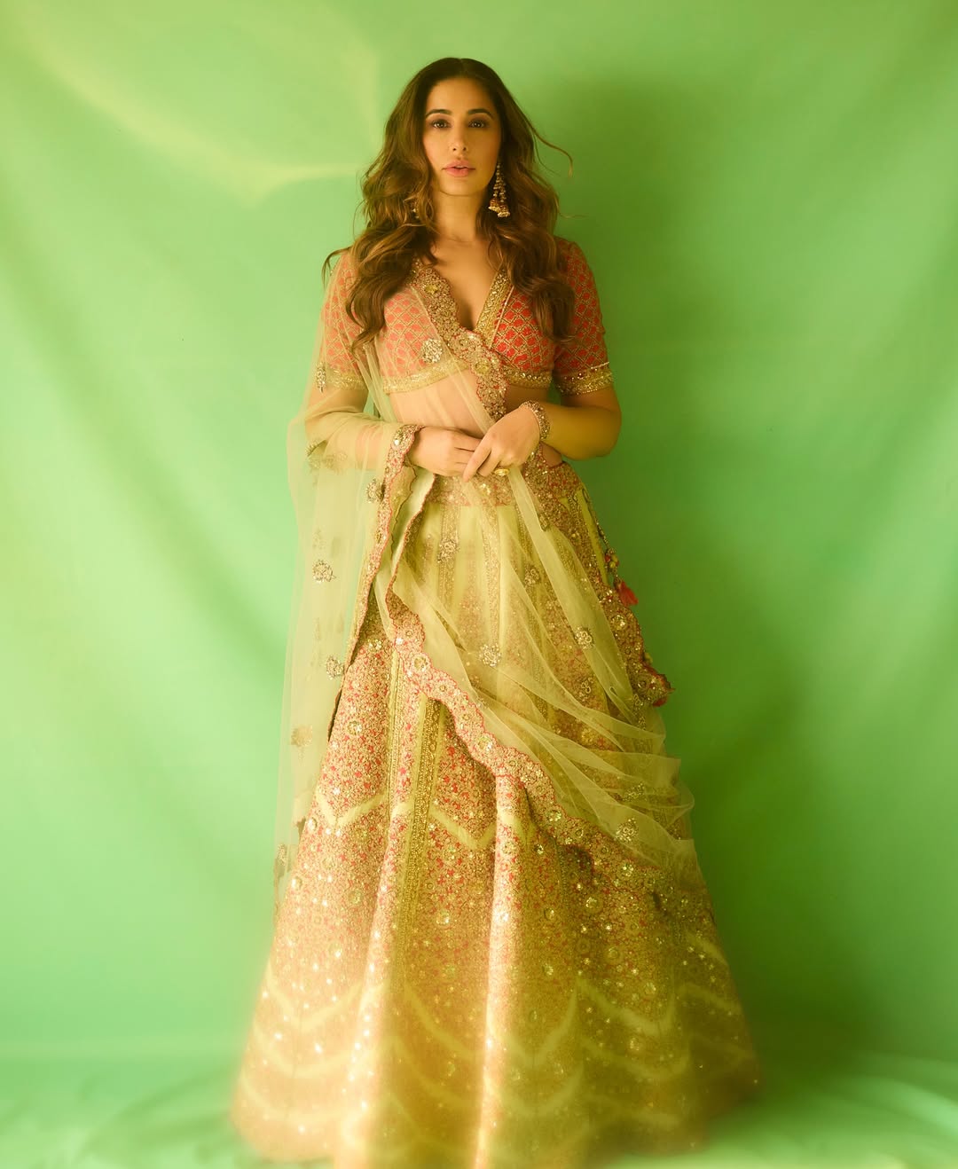 Nargis Fakhri radiates royal elegance in traditional attire