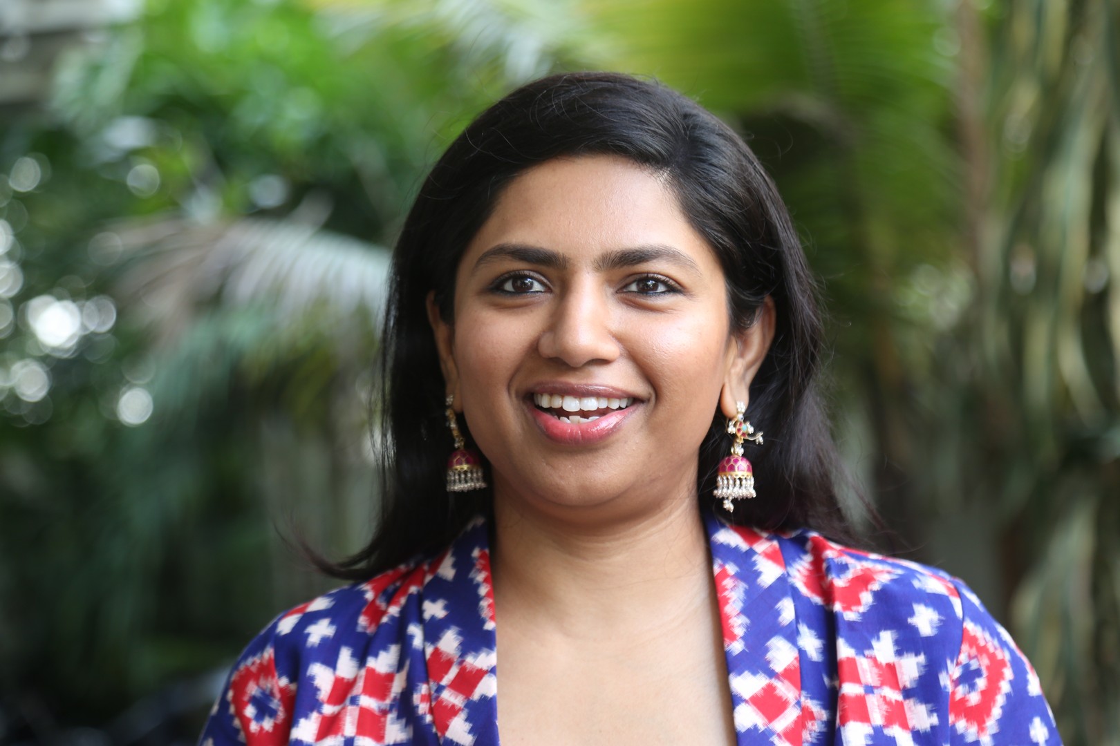 Neeraja Kona radiates charm and vibrant style with traditional elegance