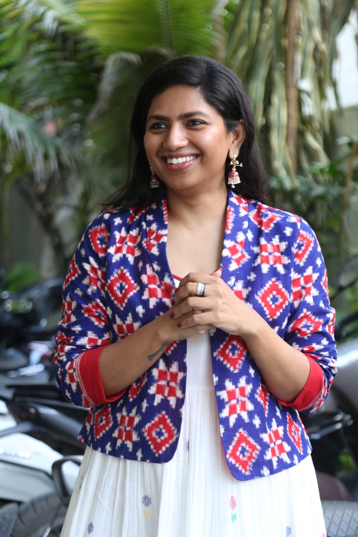 Neeraja Kona’s style and smile showcase joyful professional elegance