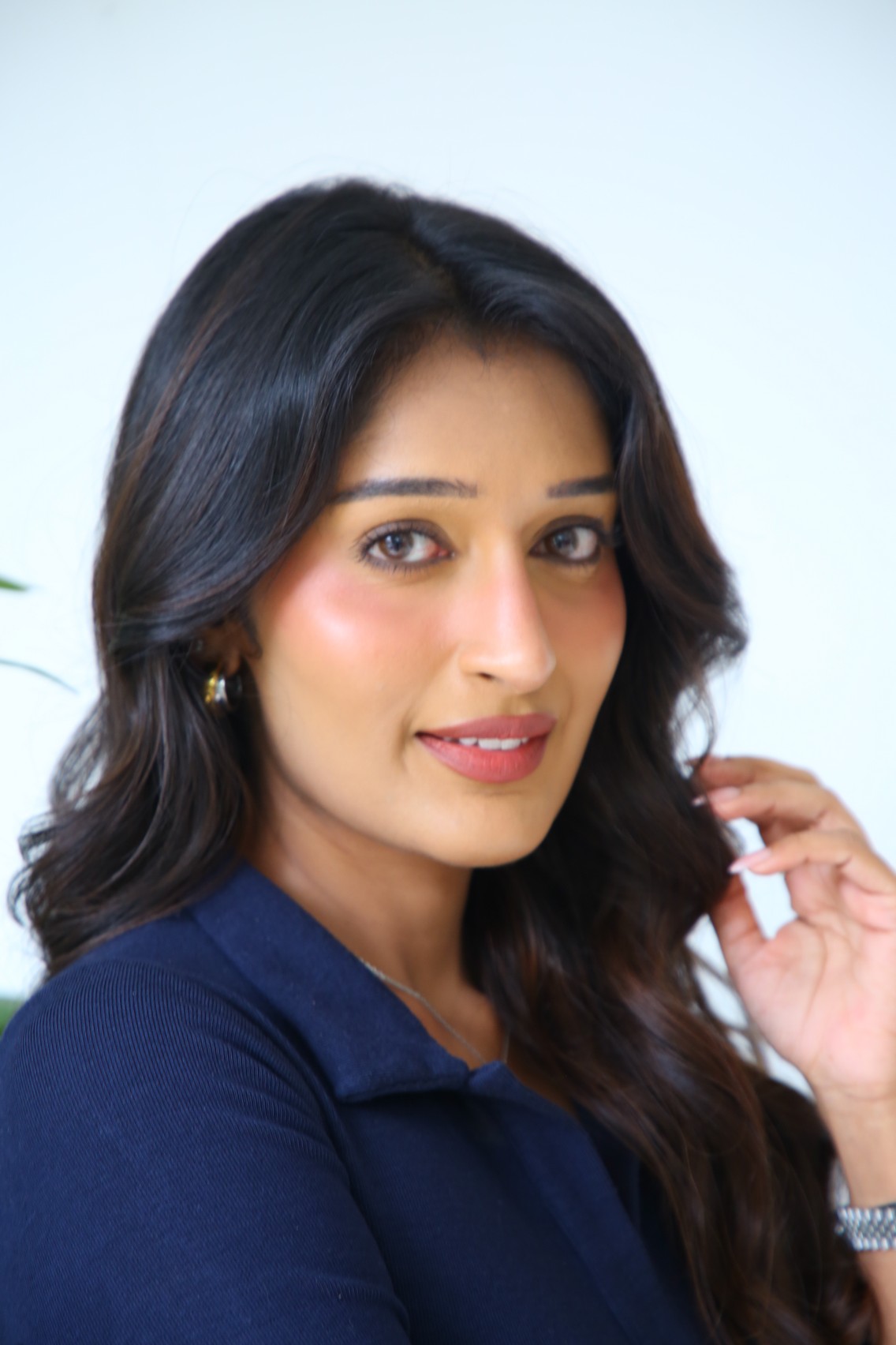 Niharika NM exudes confidence in a sharp, polished professional look