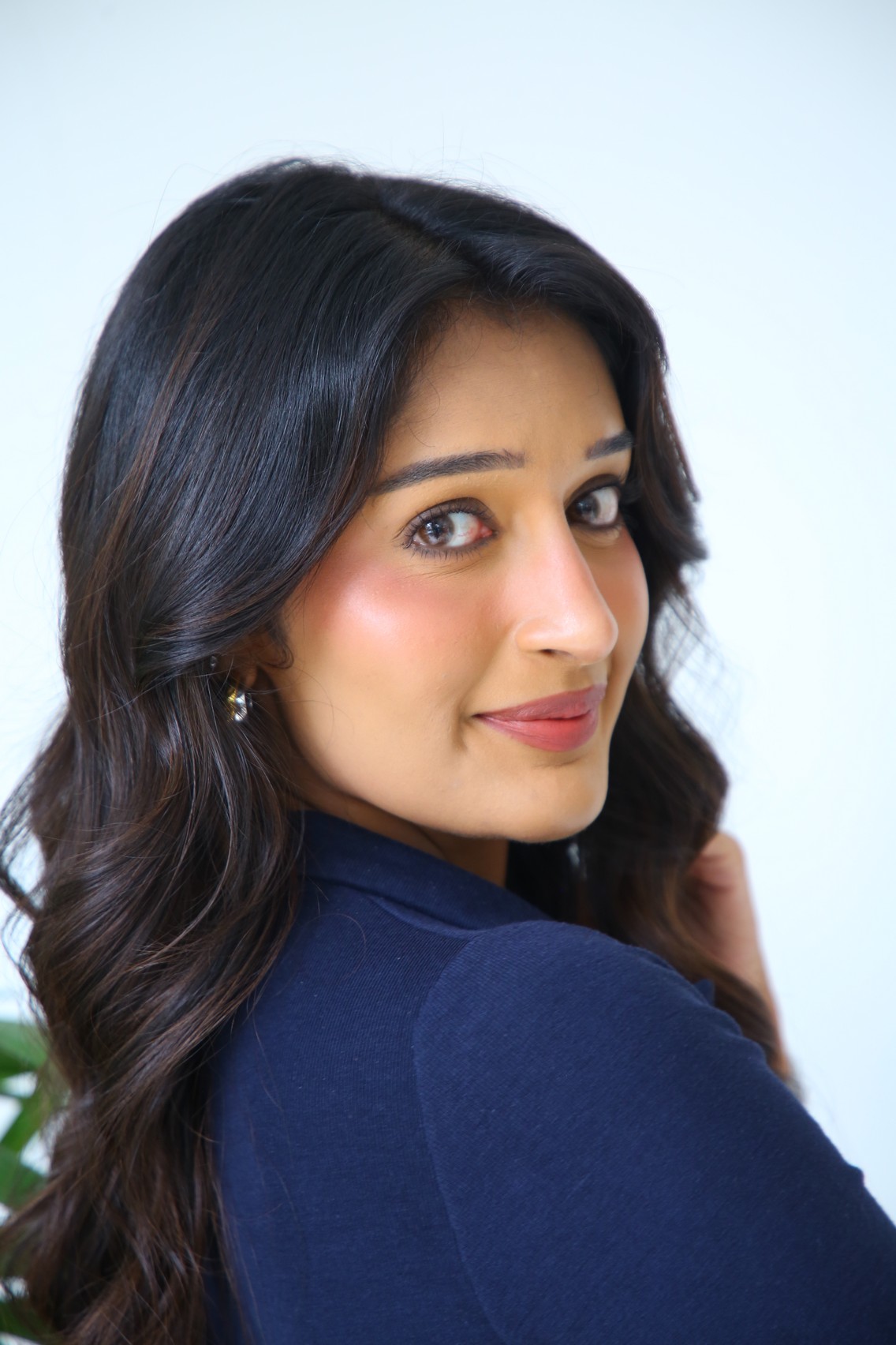 Niharika NM combines confident poise with effortless elegance and humor