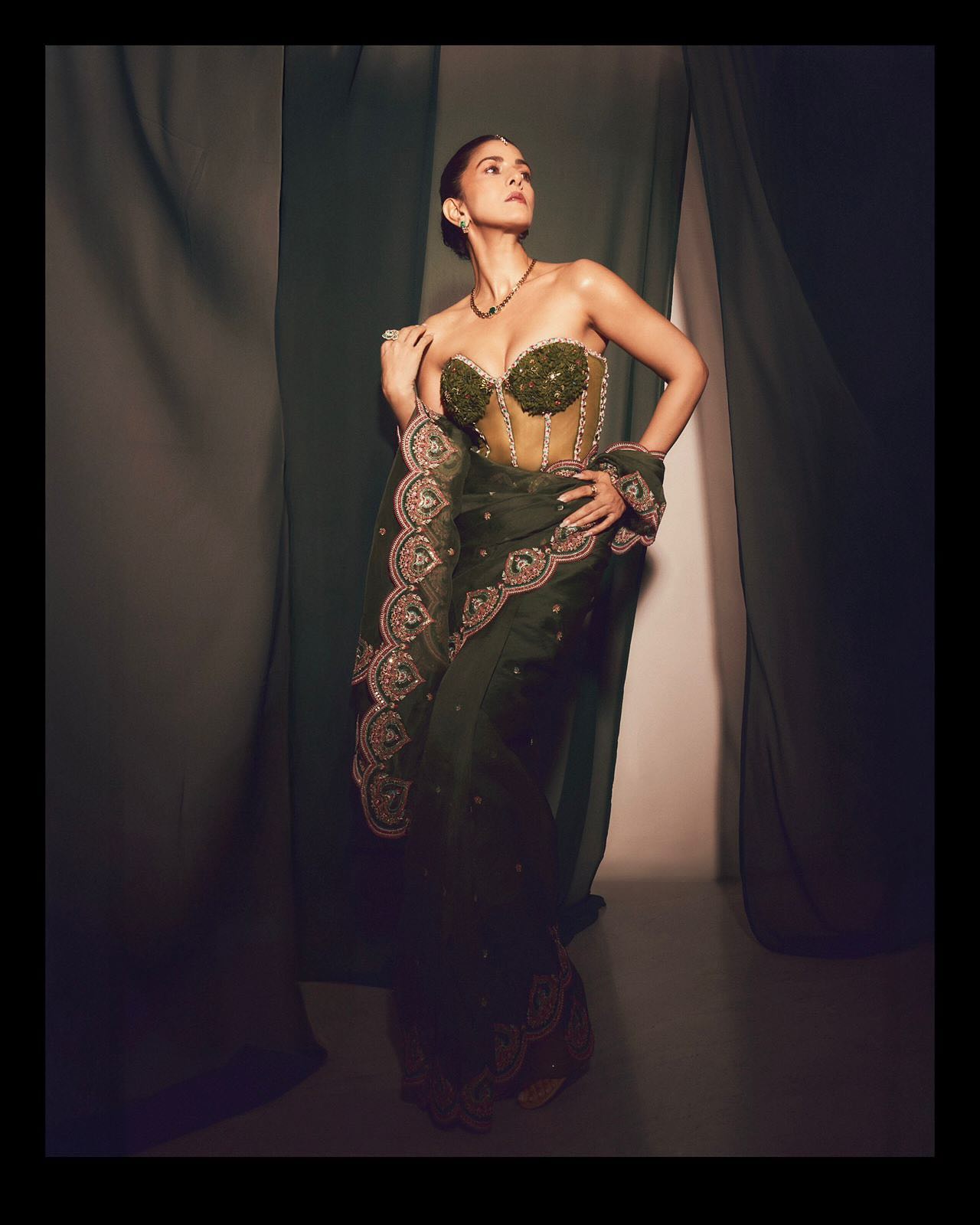 Nimrat Kaur redefines regal style with couture and subtle drama