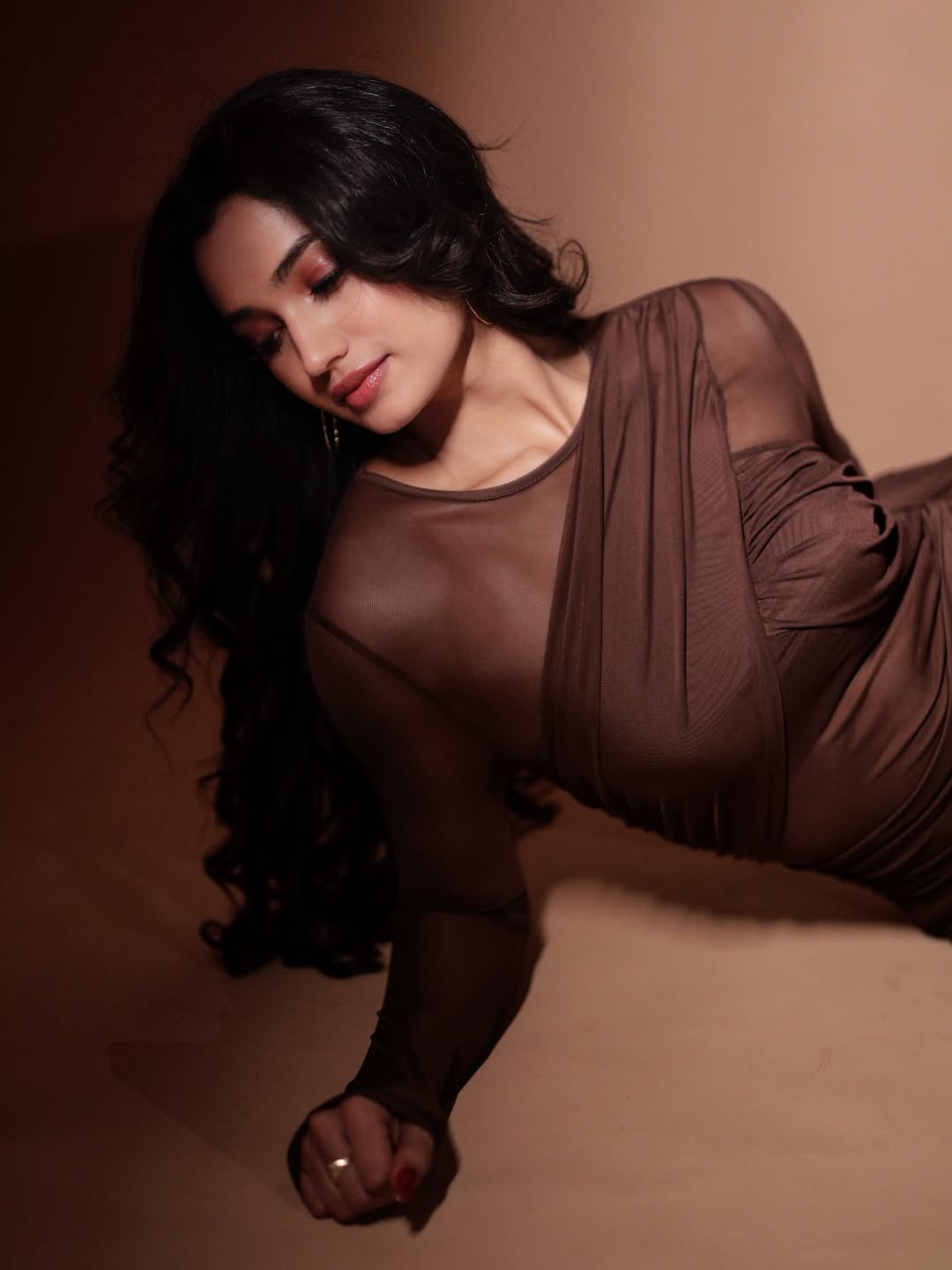 Reeshma Nanaiah showcasing sultry elegance with bold confidence