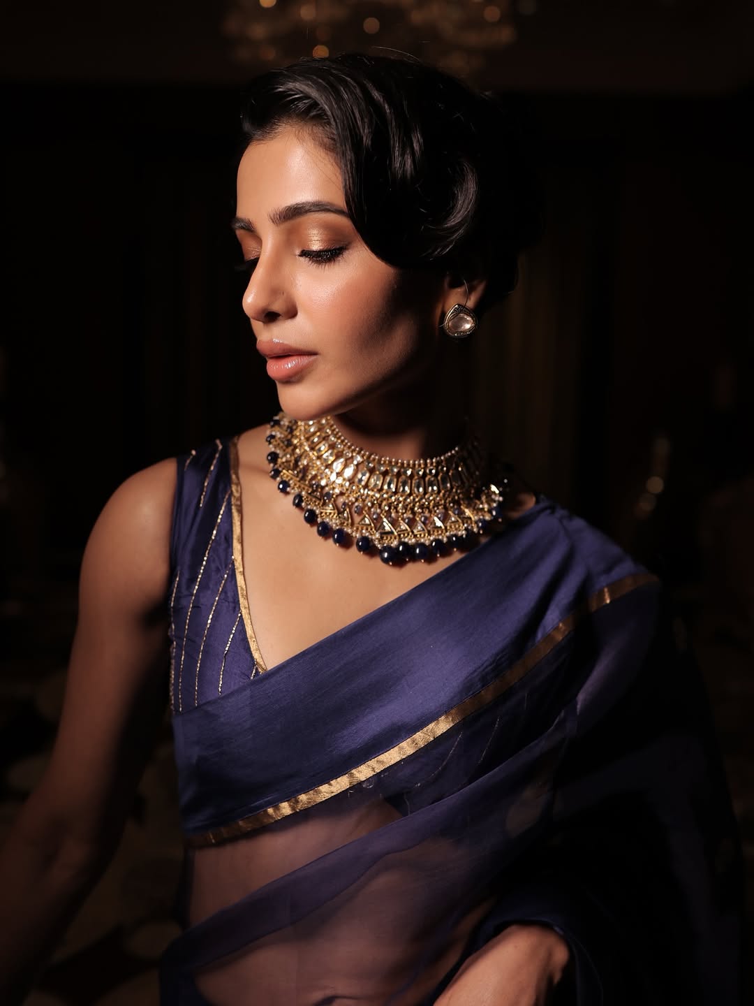 Samantha Ruth Prabhu: A Vision in Blue