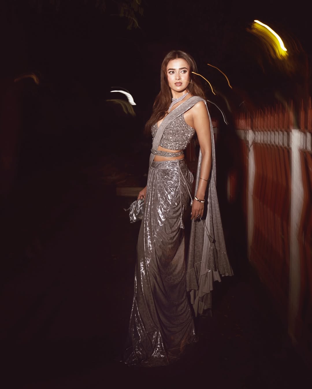 Tejasswi Prakash dazzling in metallic ensemble exuding pure confidence