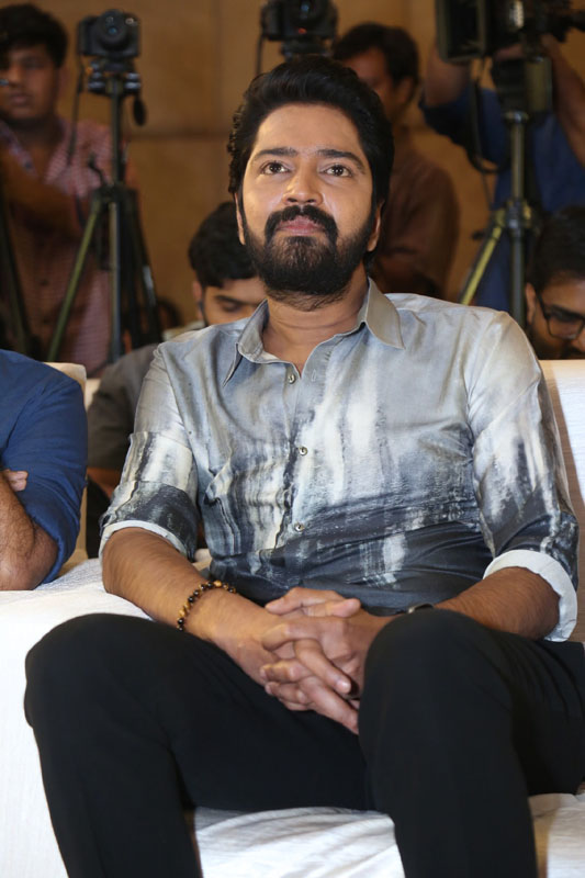Allari Naresh seated calmly