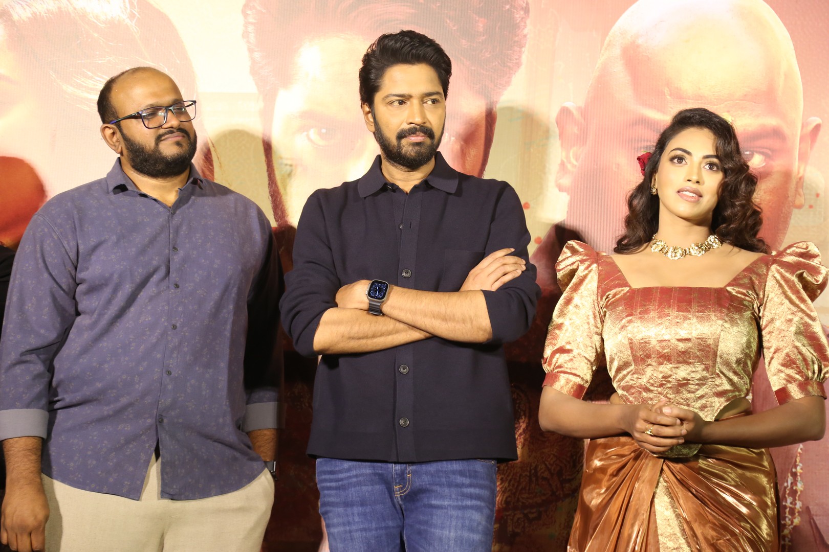 Anil Vishwanath Allari Naresh Kamakshi Bhaskarla at event