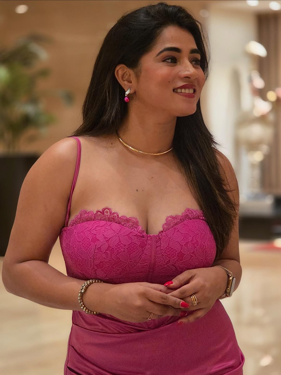 Viranika Shetty dazzling in a stunning pink ensemble