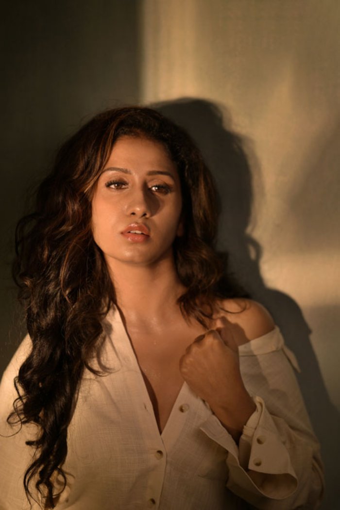 Dakkshi Guttikonda stunning in neutral toned chic look