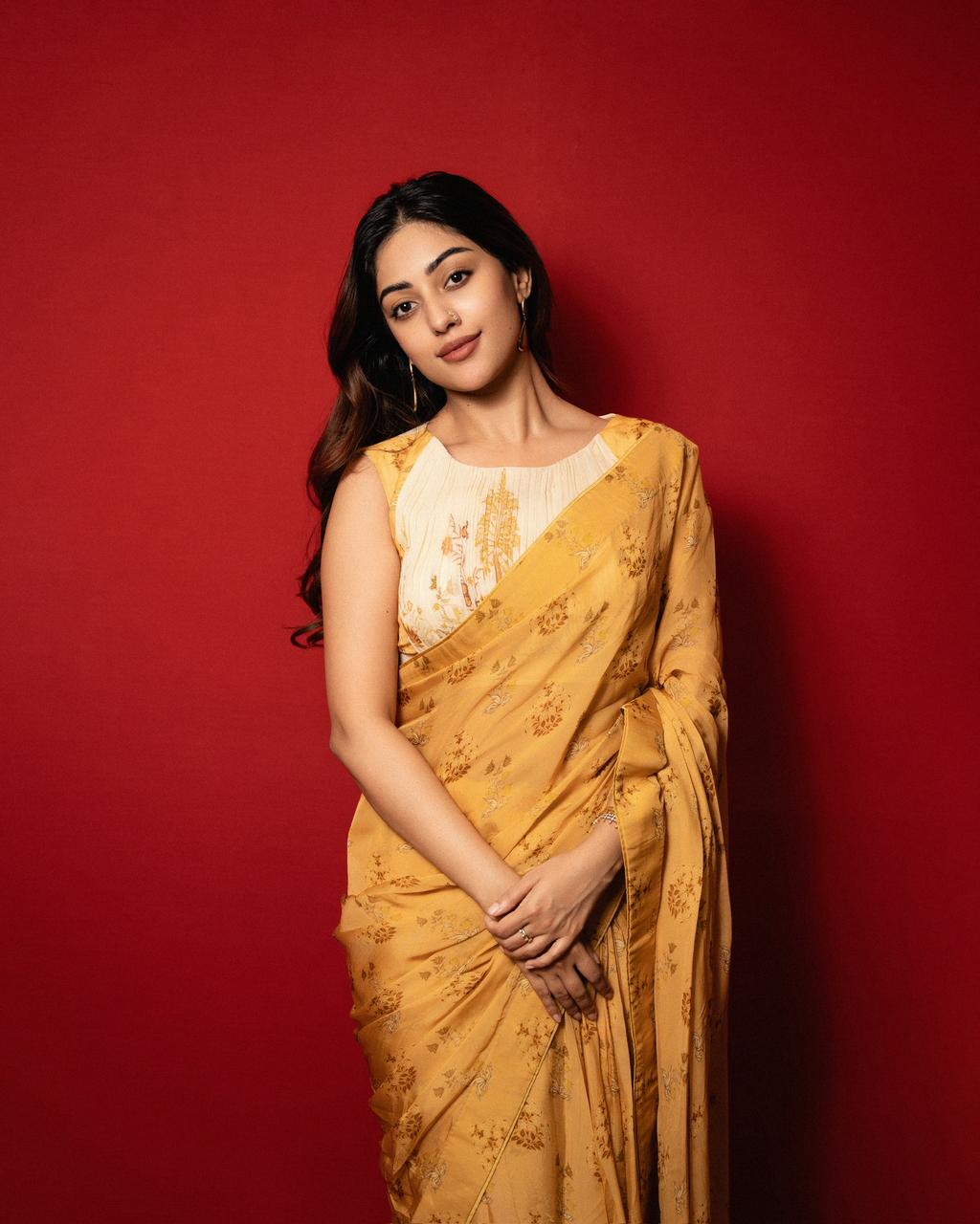 Anu Emmanuel blending tradition and trend with radiant charm
