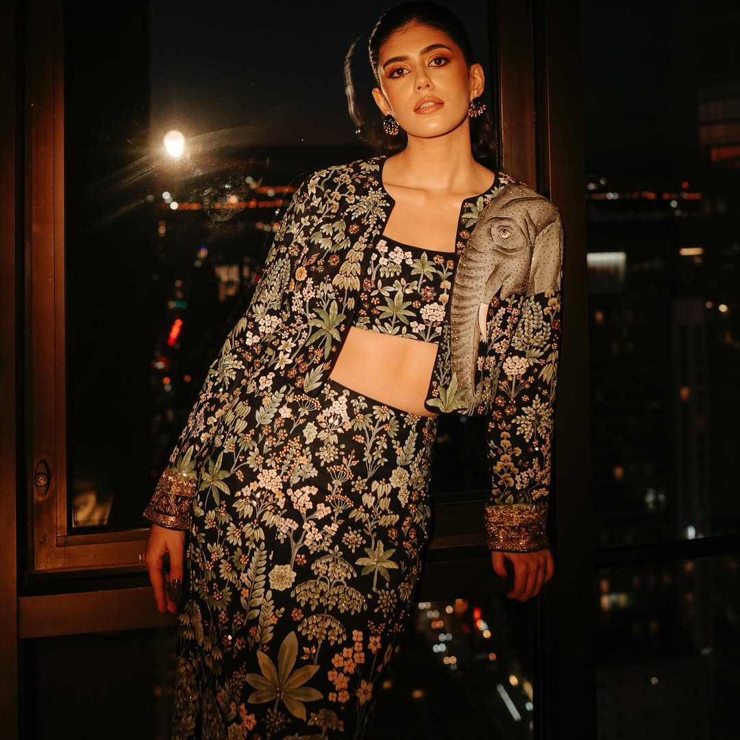 Sanjana Sanghi flaunting bold floral style with confidence