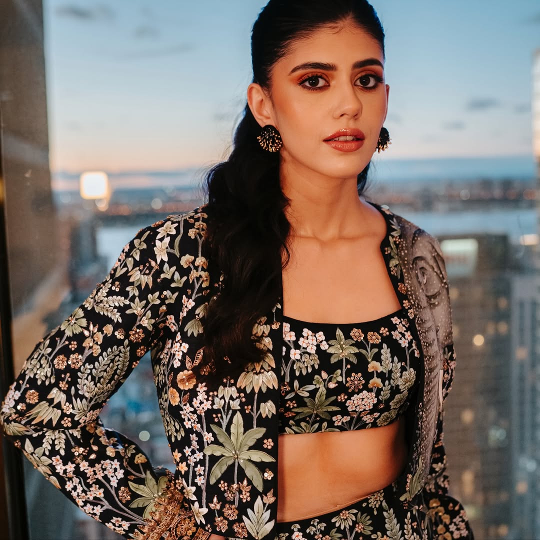 Sanjana Sanghi adding elegance and mischief to sunset style