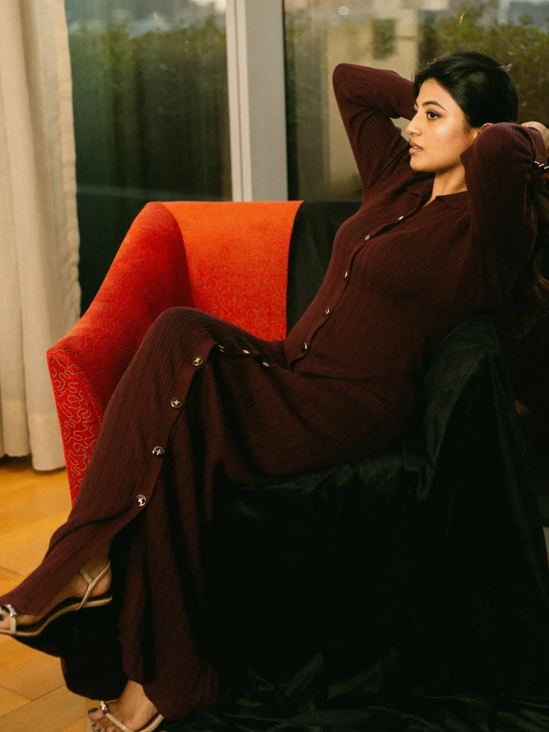 Anandhi radiating timeless elegance with a hint of sass