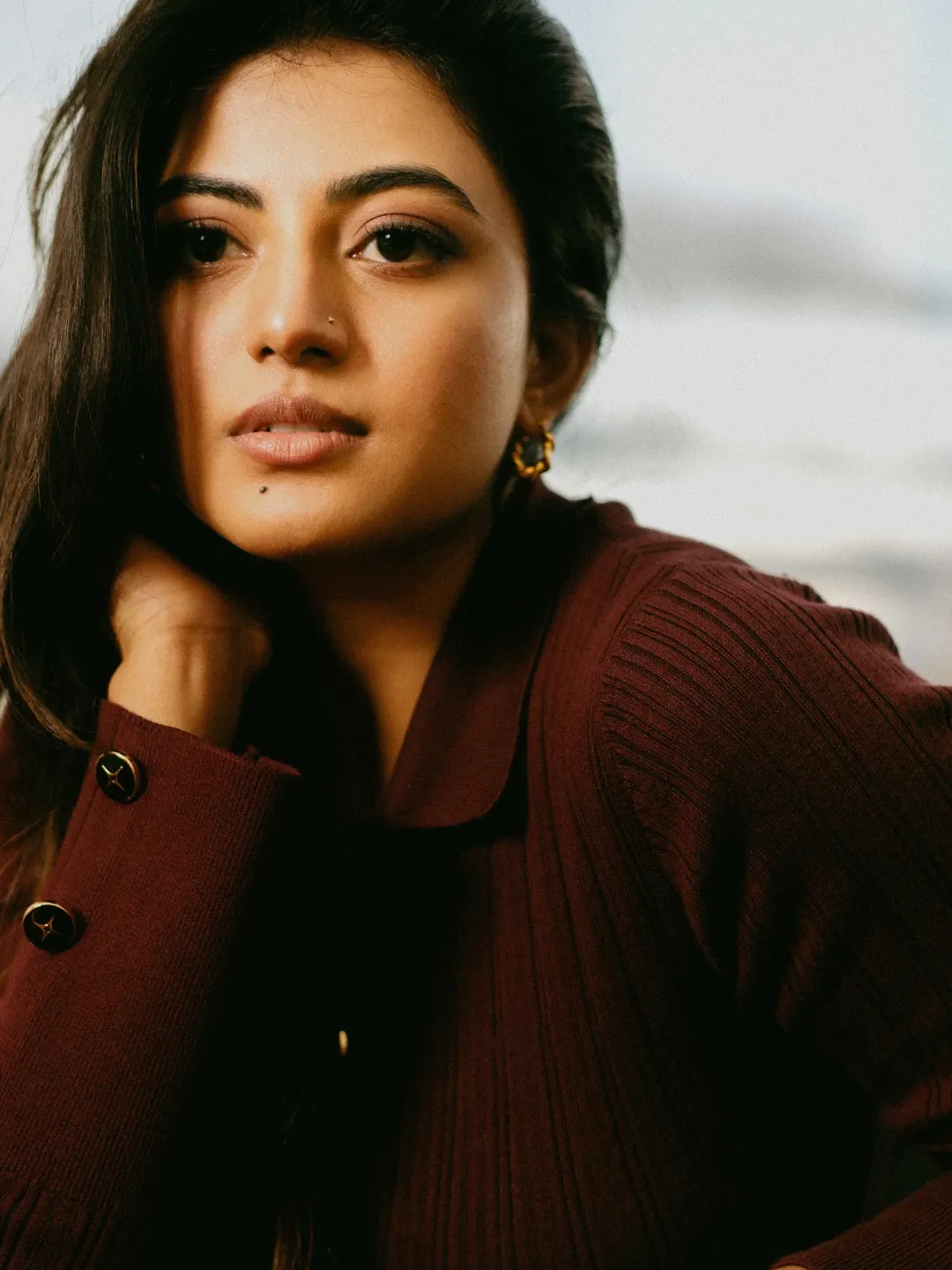 Anandhi exuding poised elegance with confident glamorous charm