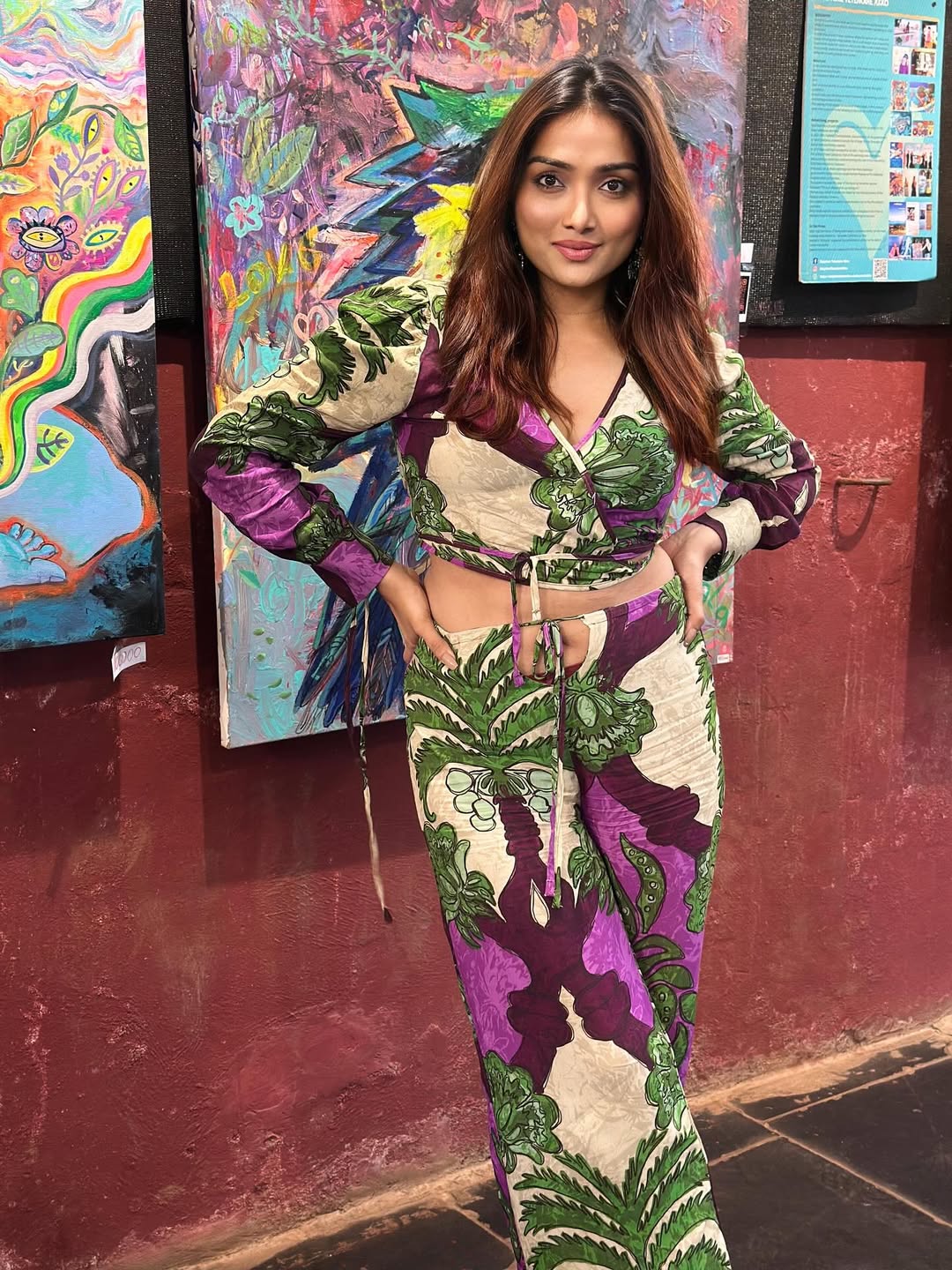 Aishwarya Devan turns art into a fashion statement