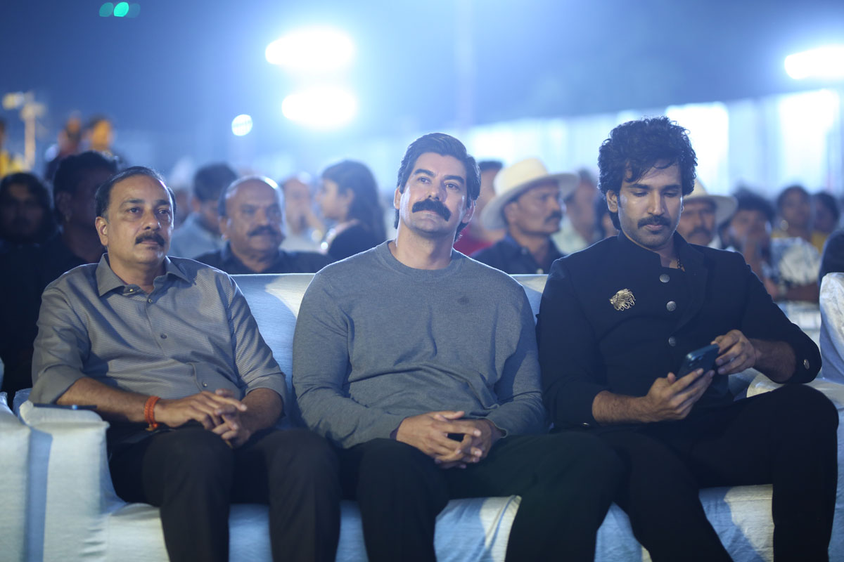 Gopi Achanta Kabir Duhan Aadhi seated together