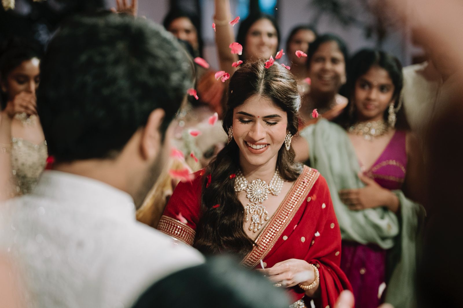Allu Sirish and Nayanika sharing a joyful laugh
