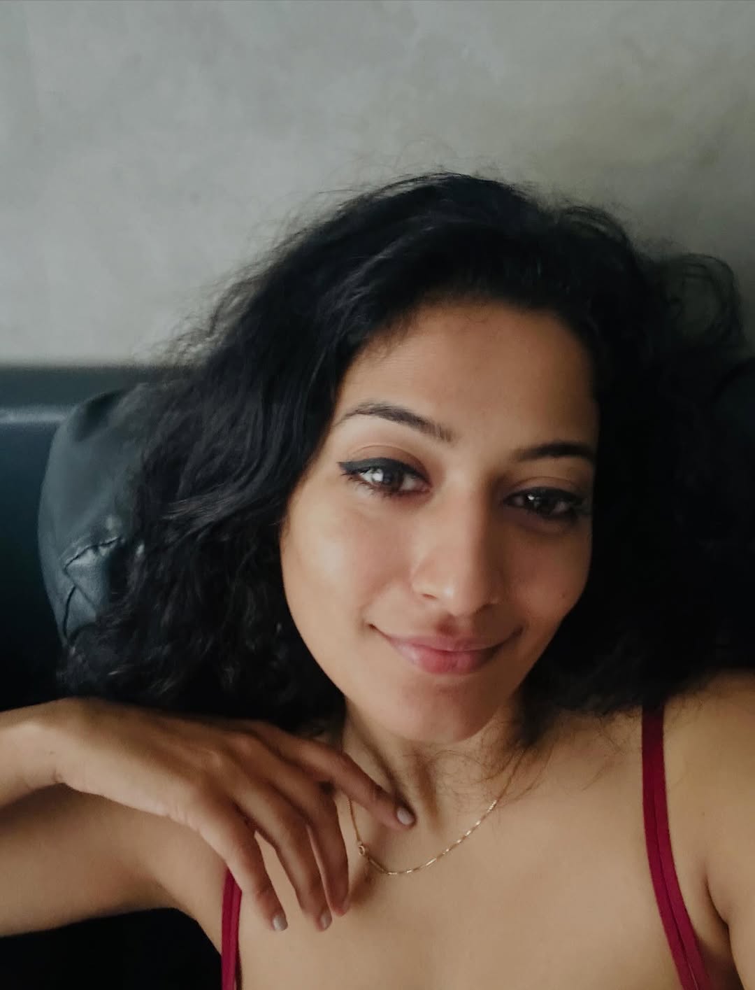 Anjali Nair blending elegance with playful confident energy