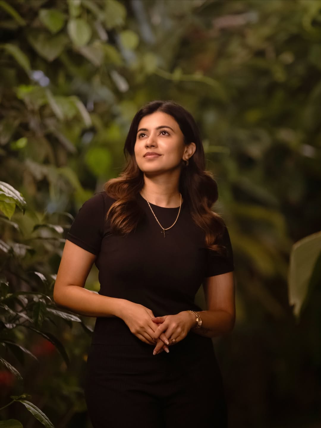 Anju Kurian radiant in confident and playful elegance