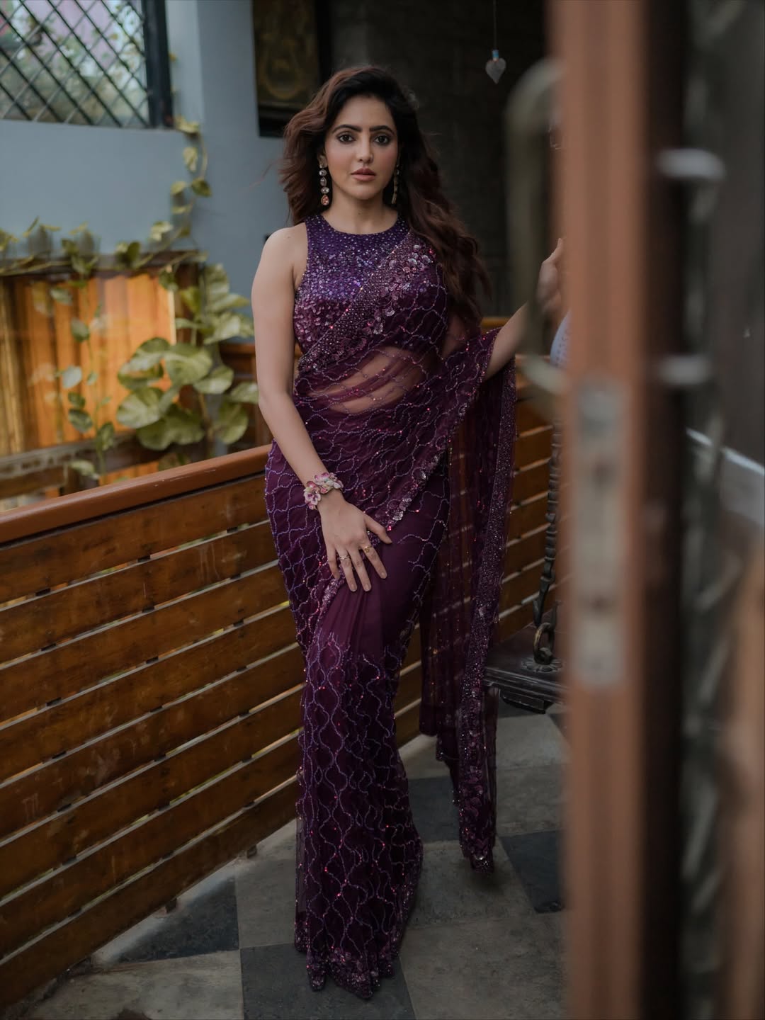 Athulya Ravi elegant in saree with confident charm