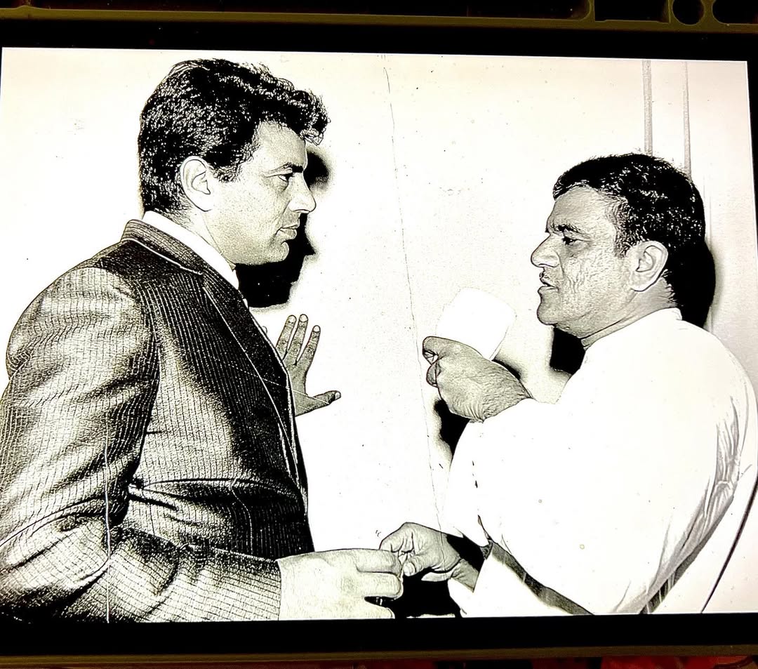 Dharmendra with filmmaker K Asif