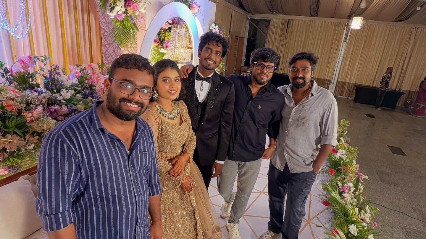 Abishan Jeevinth Marriage Photos