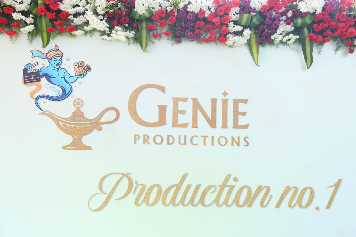 Team unveiling movie banner