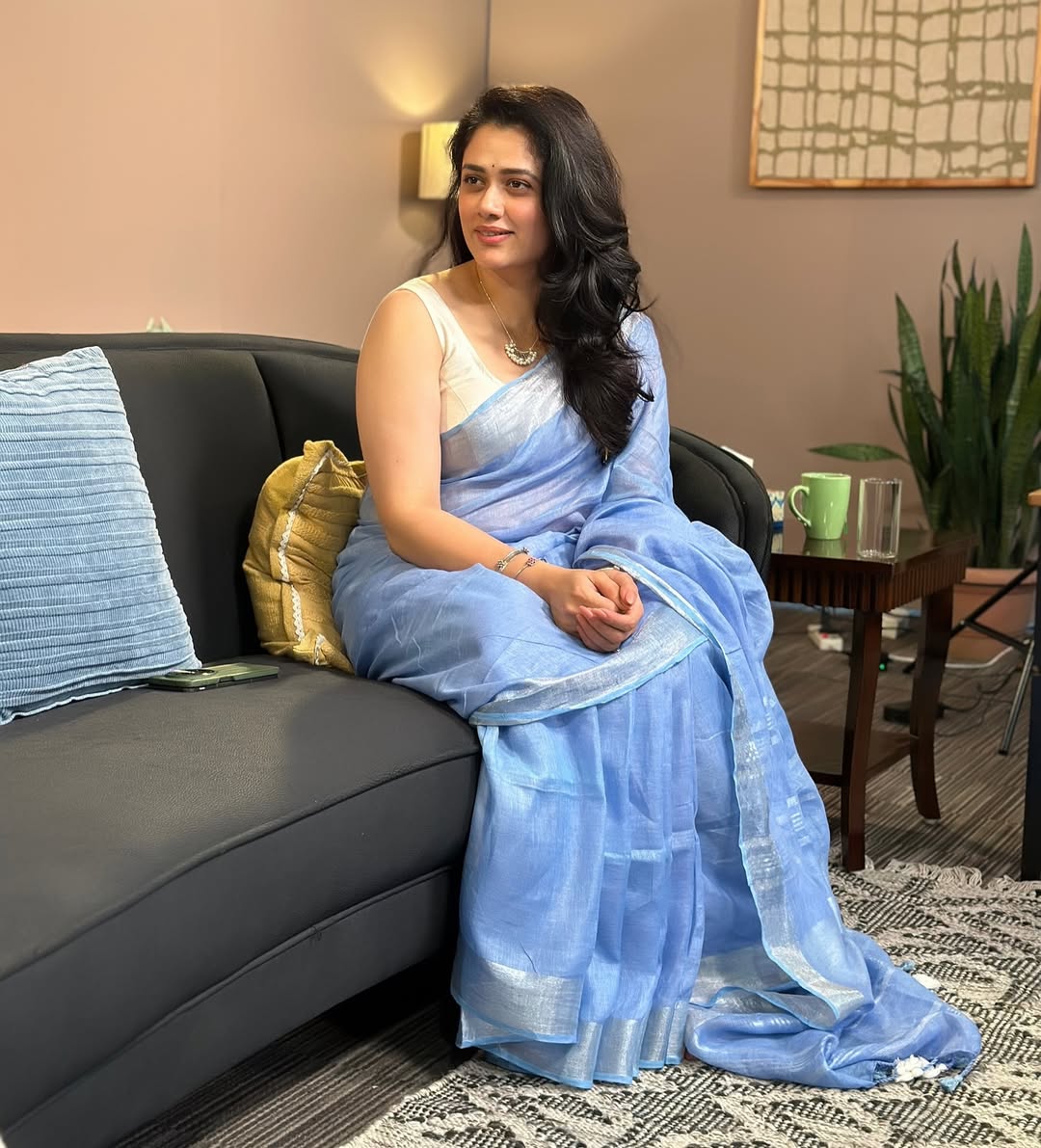 The Blue Saree That Started It All