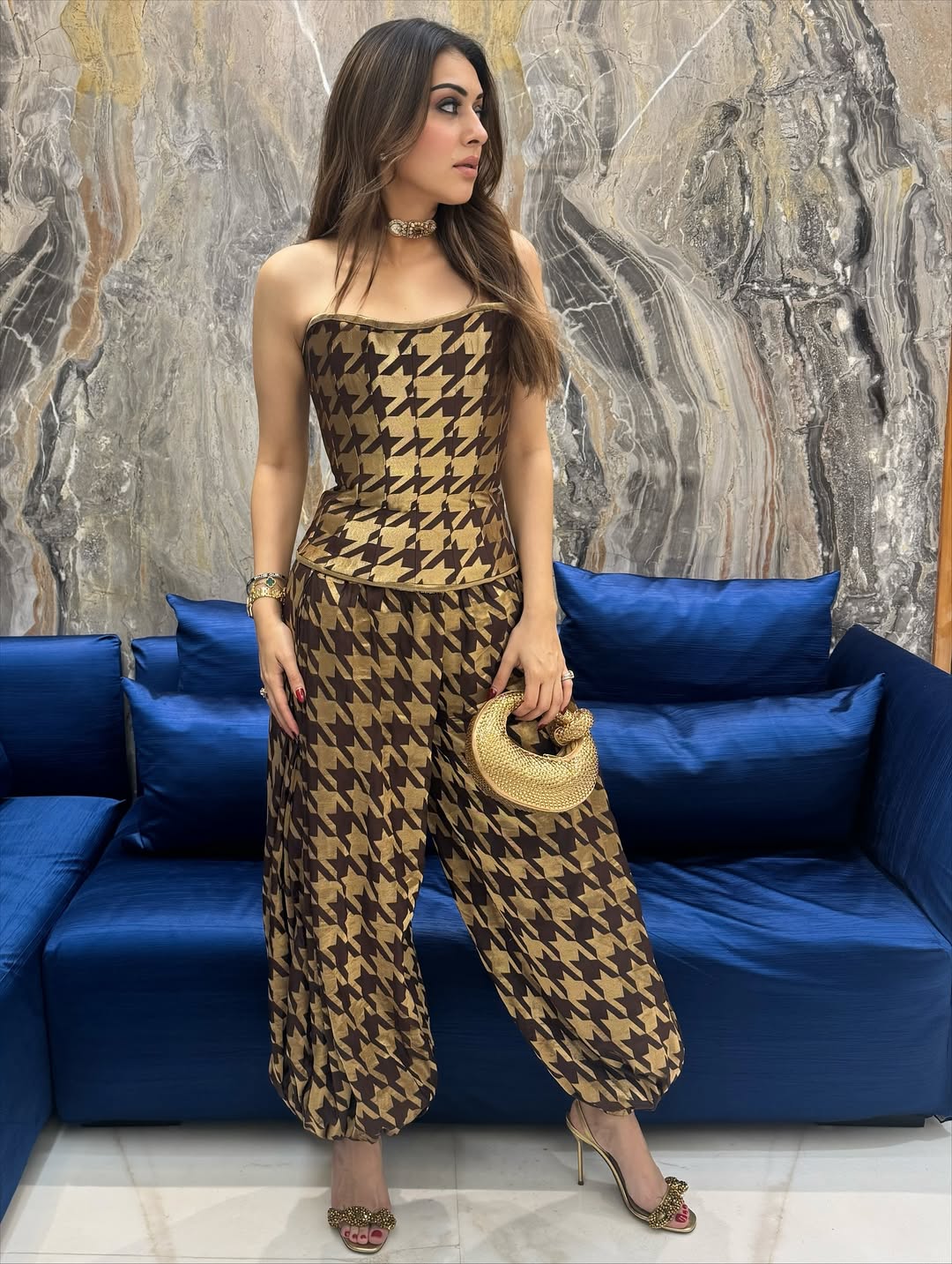 Hansika Motwani blending high fashion with playful chic attitude