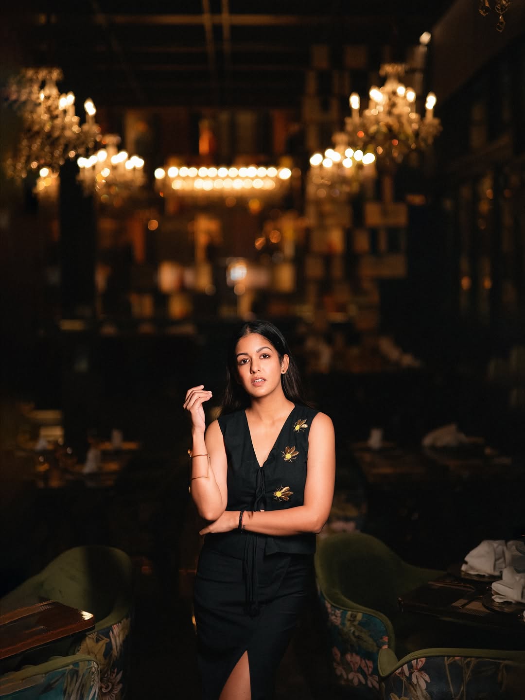 Ishita Dutta Sheth timeless elegance in classic black style