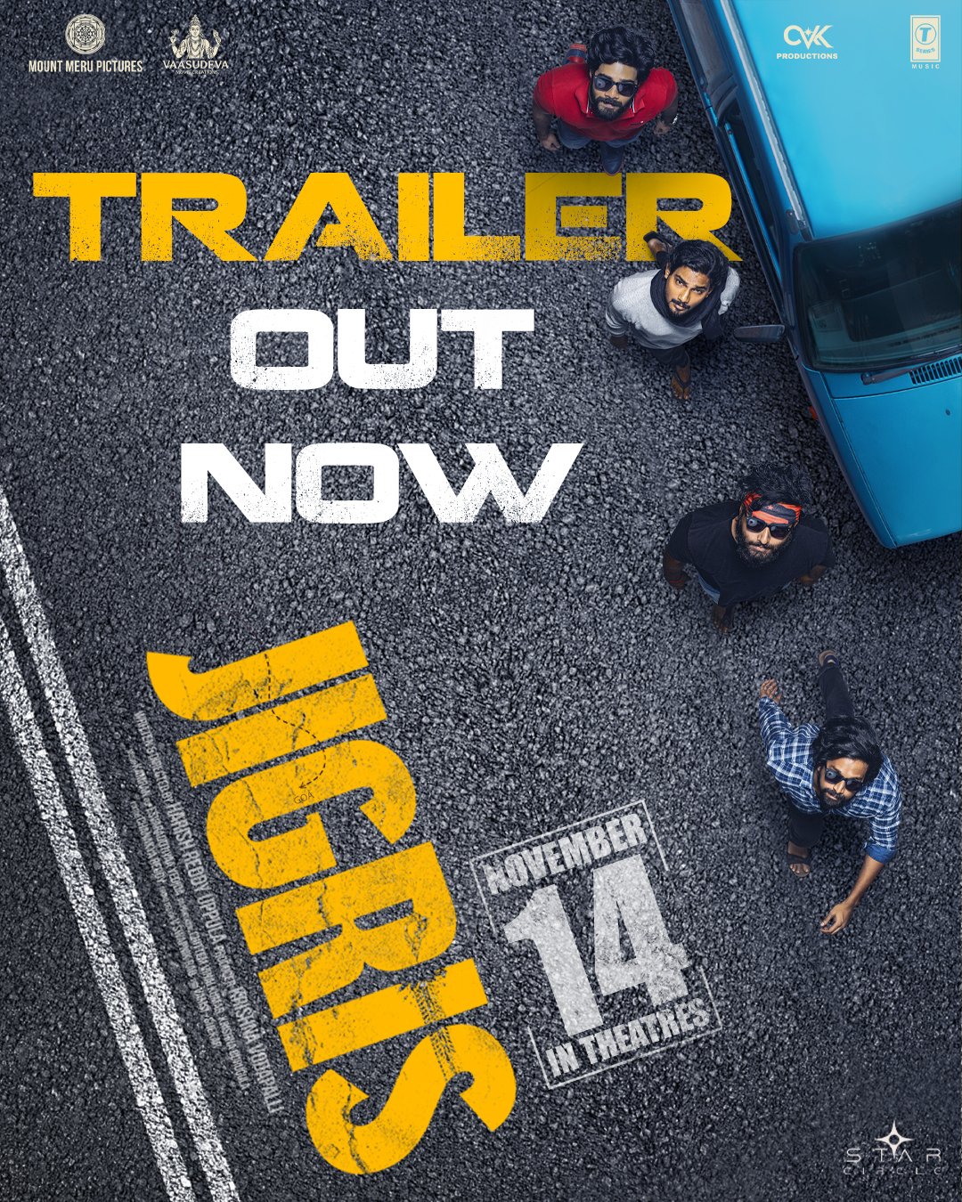 Jigris movie trailer release poster