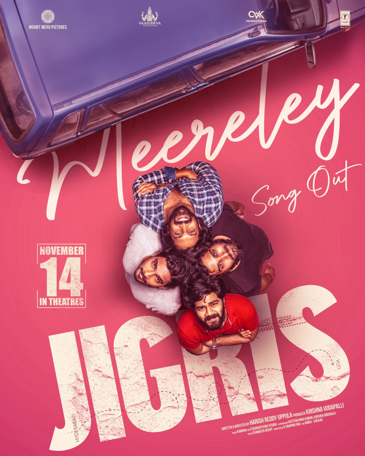 Jigris Meerley song release poster