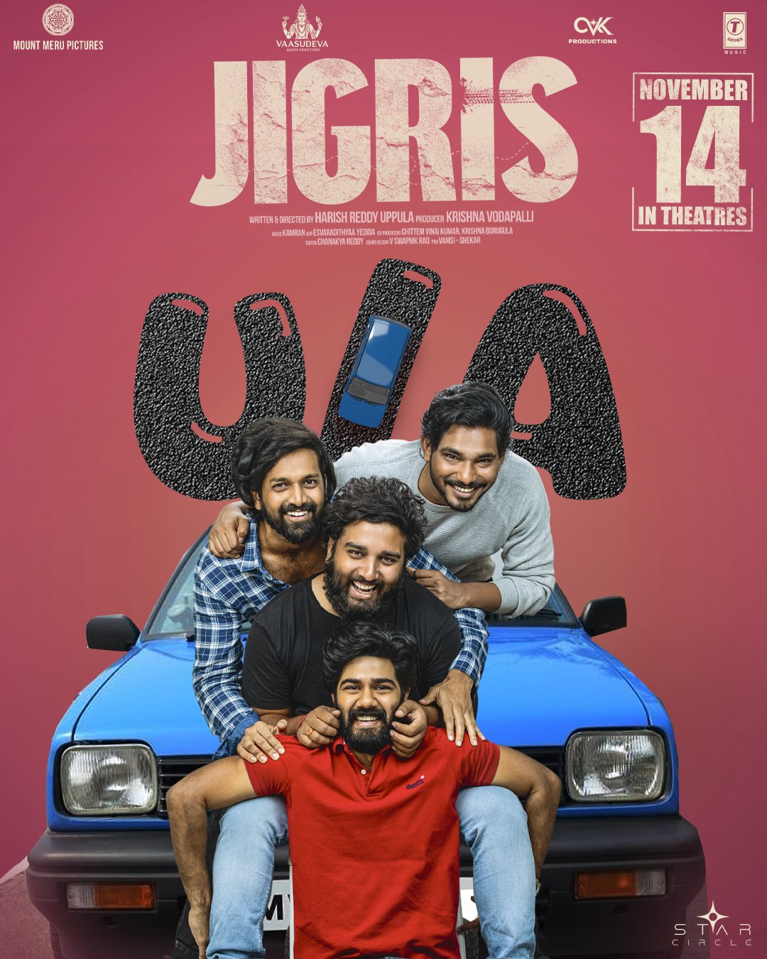 Jigris receives U/A certificate ahead of November release
