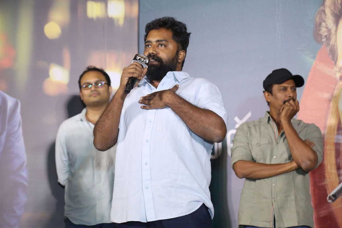Director Selvamani Selvaraj delivering speech
