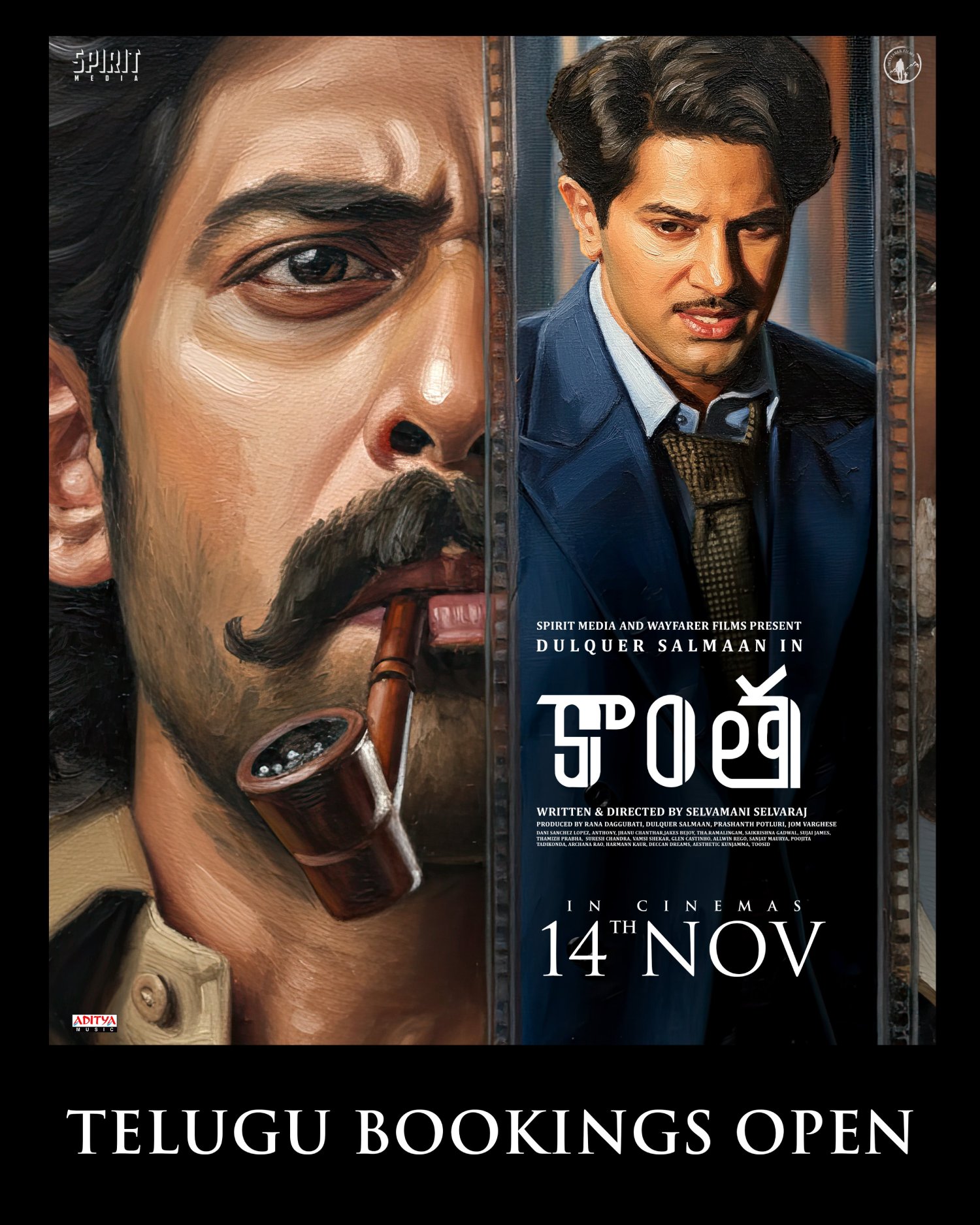 Kaantha Telugu movie bookings officially open now