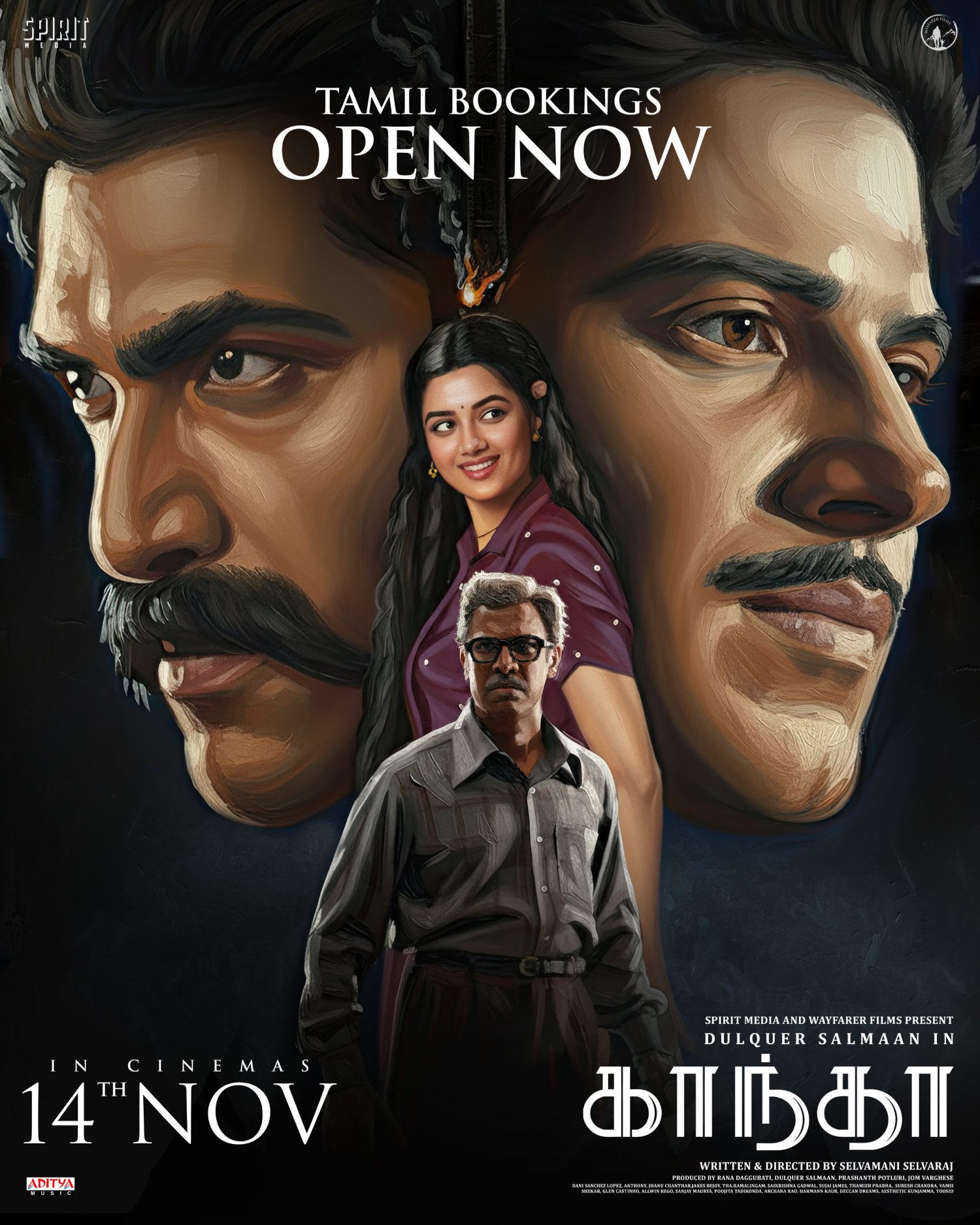 Kaantha Tamil movie bookings officially open now