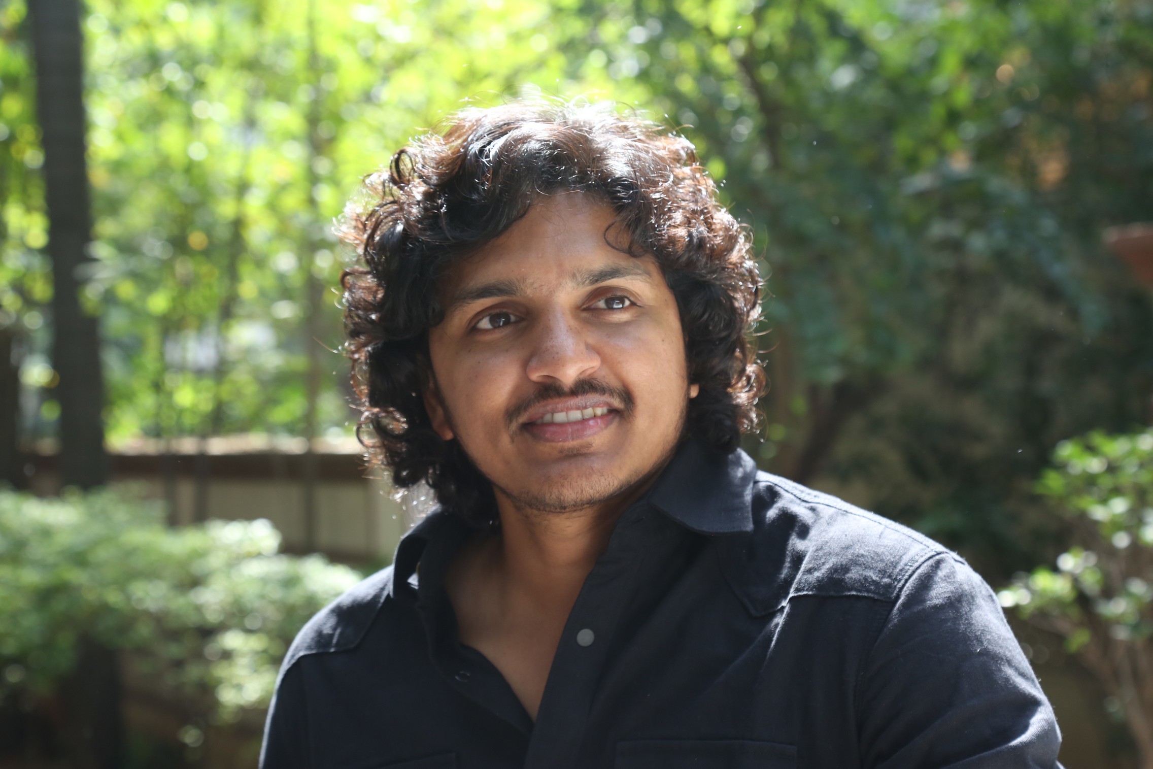 Mahesh Babu.P flaunting cool style with playful confidence