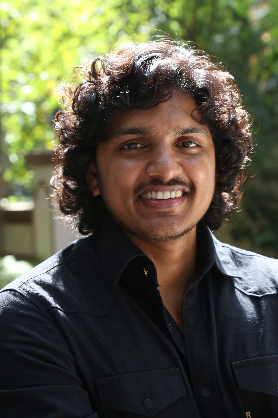 Mahesh Babu.P glowing outdoors with effortless fashionable vibes