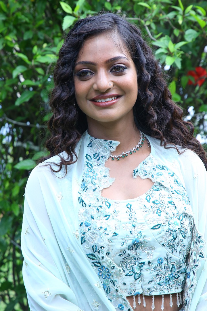 Monalisa Bhosle exudes grace with a playful touch of charm