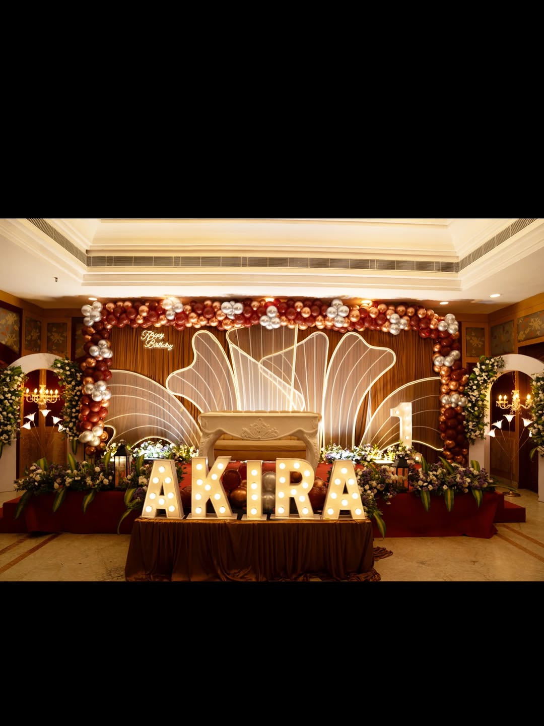 Iswarya Bhaskar daughter birthday photos