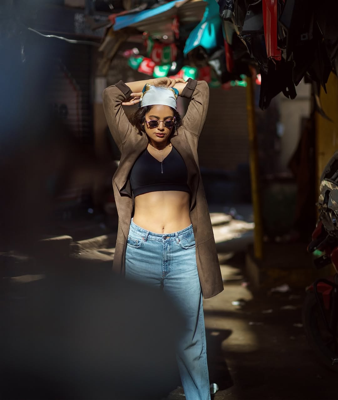 Nandita Swetha blending street chic with fearless confidence